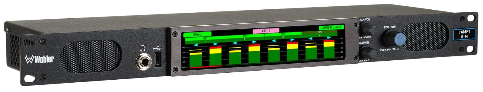 eAMP1-8-M — angled view