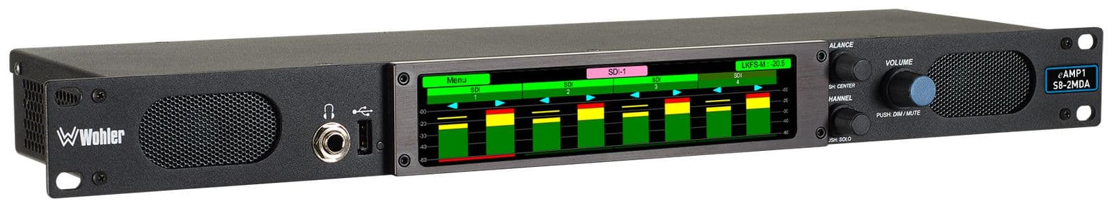 eAMP1-S8-2MDA — angled view