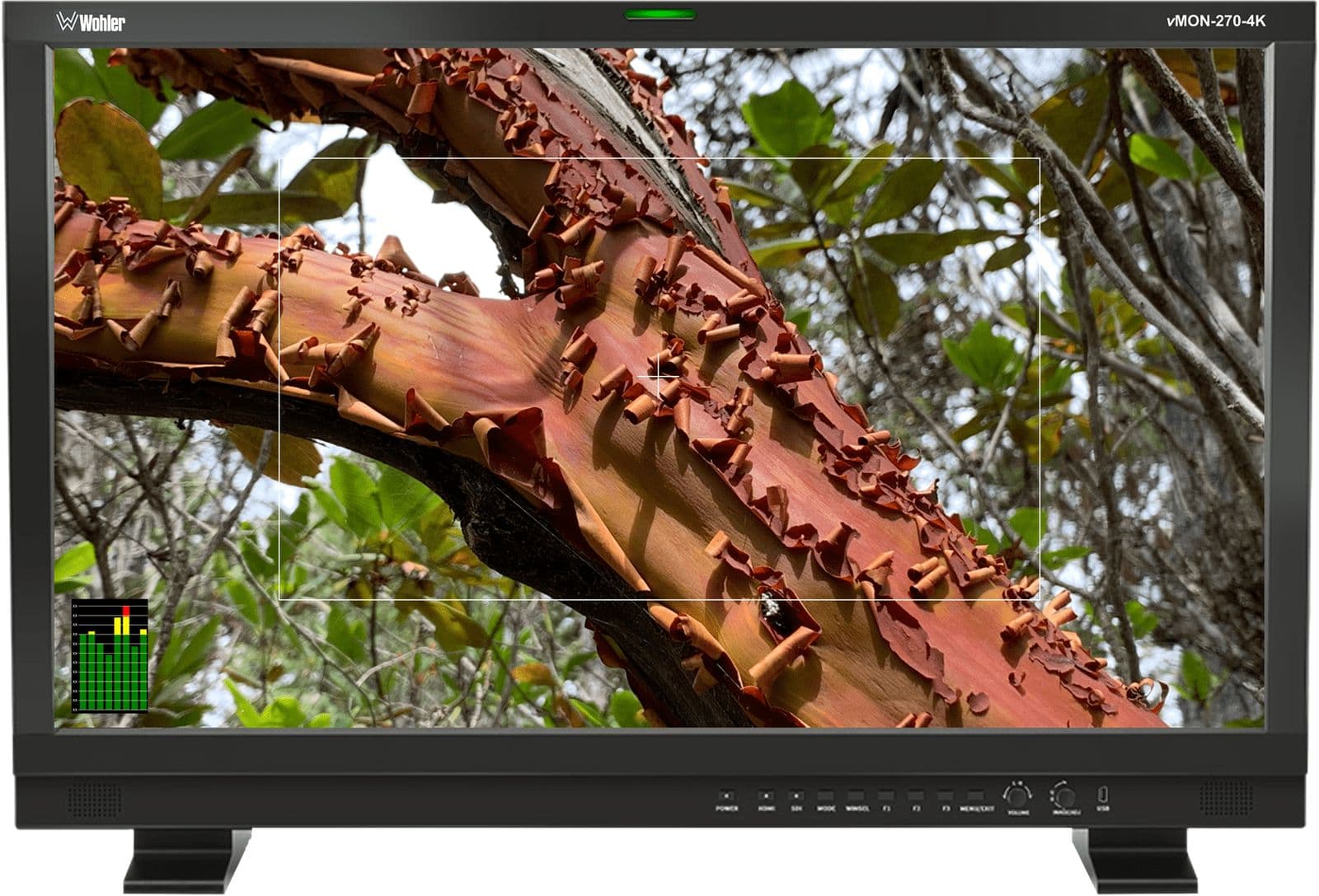 vMON-270-4K — front panel