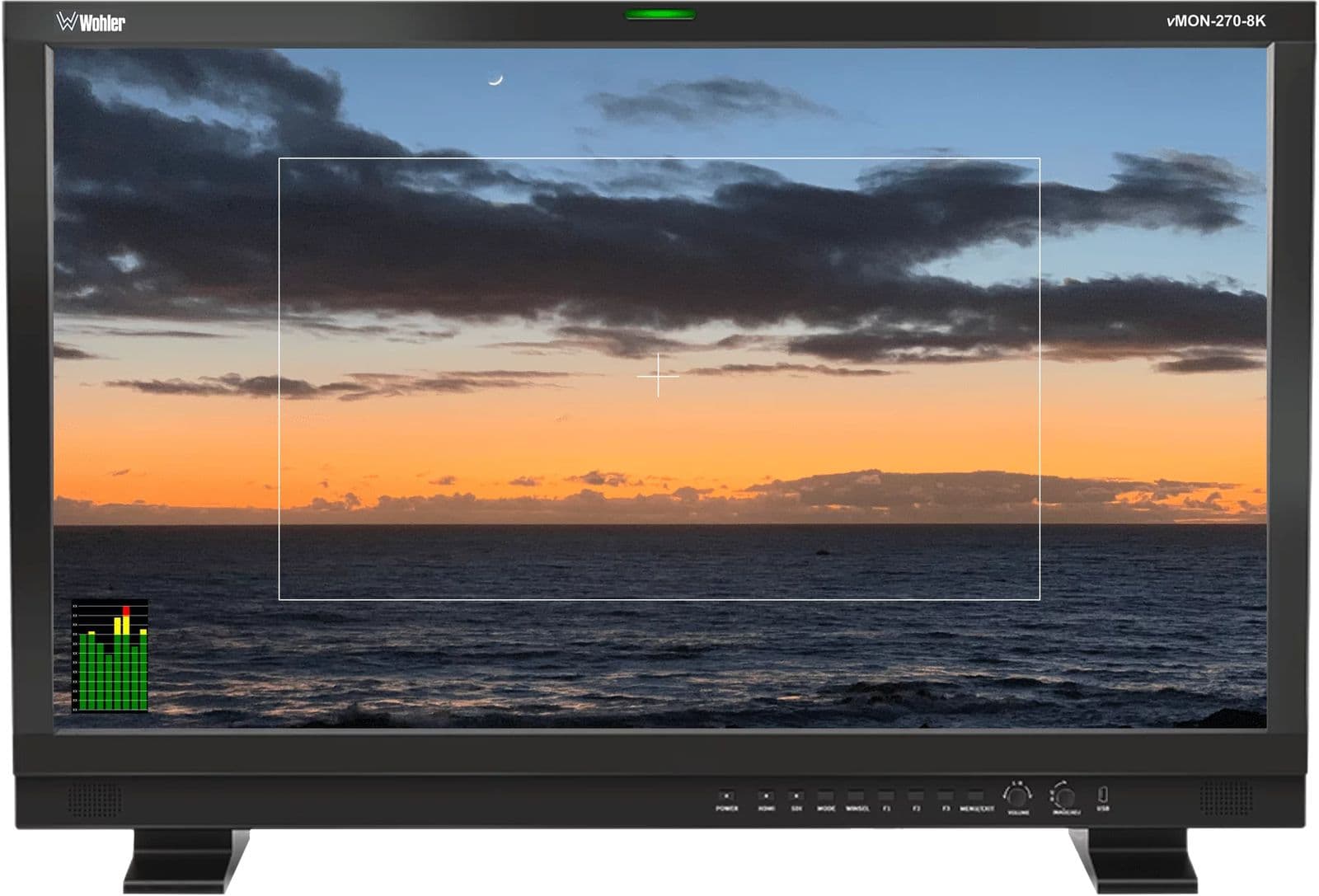 vMON-270-8K — front panel