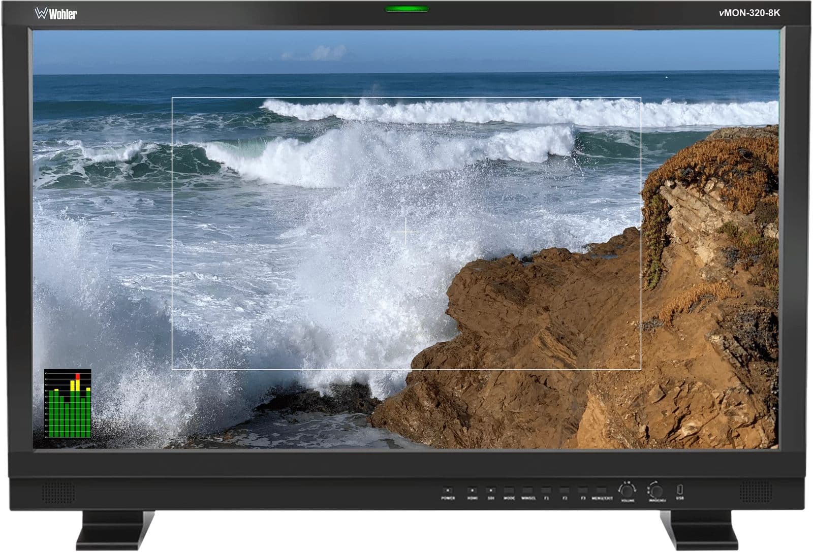 vMON-320-8K — front panel