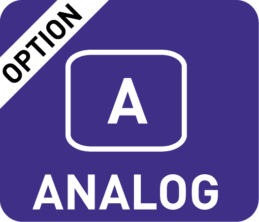 Analog (option)