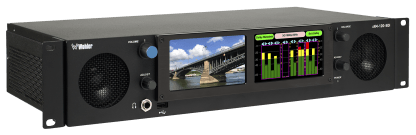 iAM-12G-SDI audio & video monitor with Dolby ATMOS Isometric