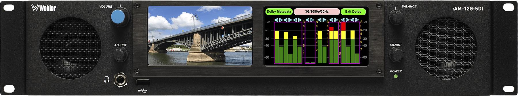 iAM-12G-SDI: 12G SDI Monitoring | 4K Broadcast Monitors